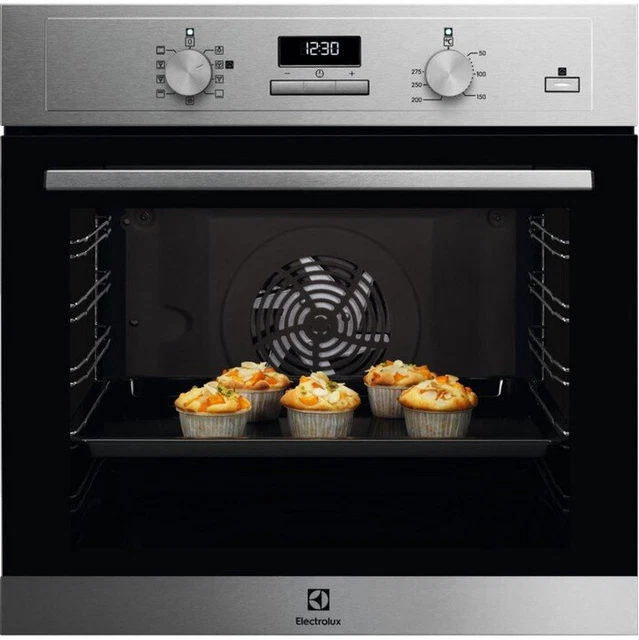 electrolux four intégrable multifonction 72l 60cm a catalyse inox eod3c00x
