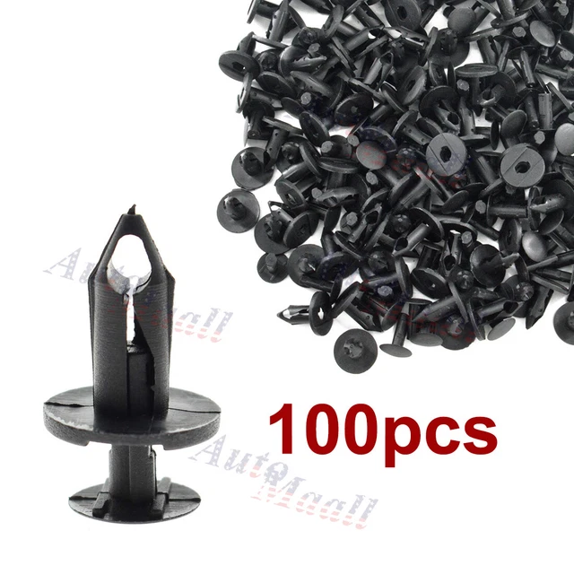 100pc Fender Bumper Clips Body Rivets for Polaris Predator Scrambler Suzuki z400