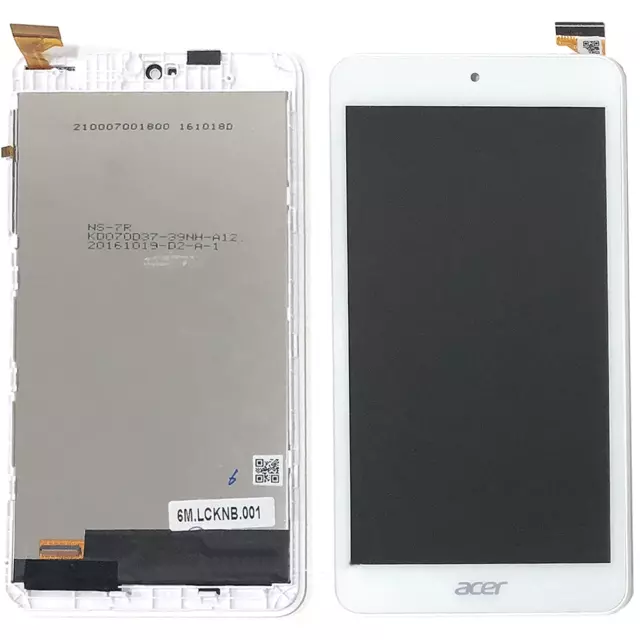 Acer Iconia One 7 B1-780 a6004 Weiß Touchscreen Digitizer LCD Montage Neu