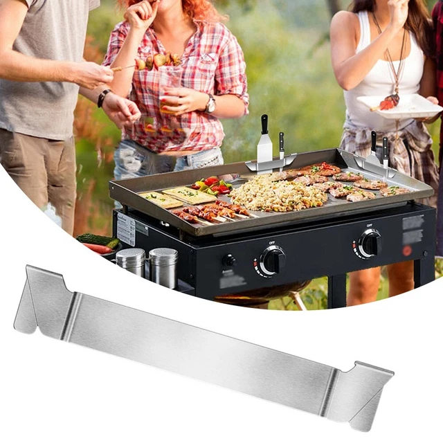 Soporte de espátula Rack Griddle parrillas fiestas. Herramienta de barbacoa sin perforar