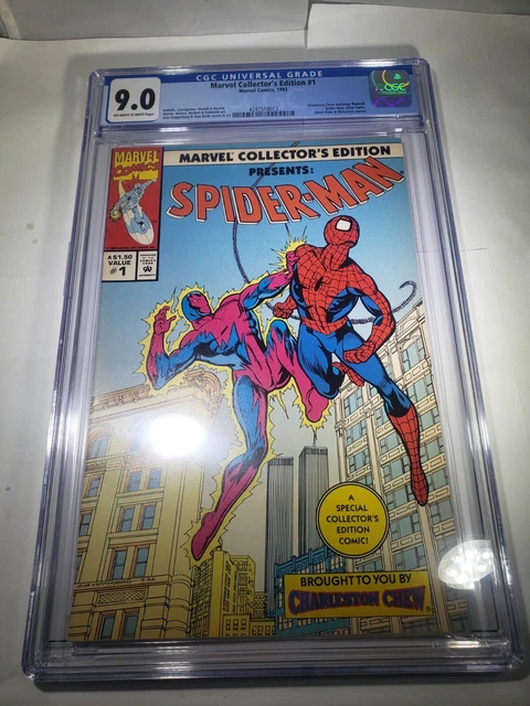 Marvel Collectors Edition 1 Cgc 9.0 Spider-Man Comic 1992 Slabbed Apr 2023