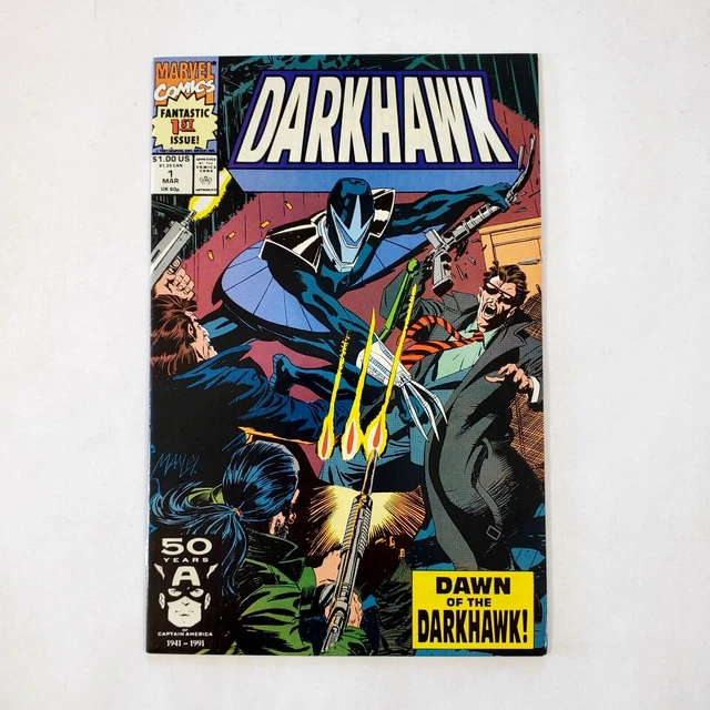 Darkhawk #1 First Appearance Vol. 1 Marvel Comic Book March 1991 High Grade