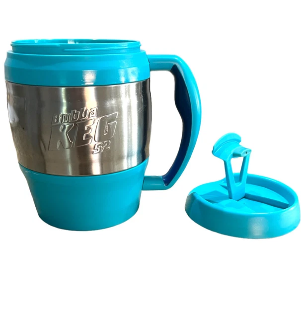 Bubba Keg 52 Oz  Travel Mug Stainless Steel Insulated Cooler Turquoise Aqua Blue