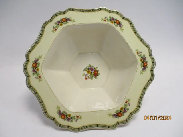 Royal Ivory Springtime John Maddock & Sons Minerva Decorative Floral Bowl 2