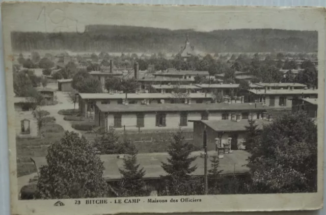 Bitche 57 CPA The Camp Houses Of Officers Good Condition 1926