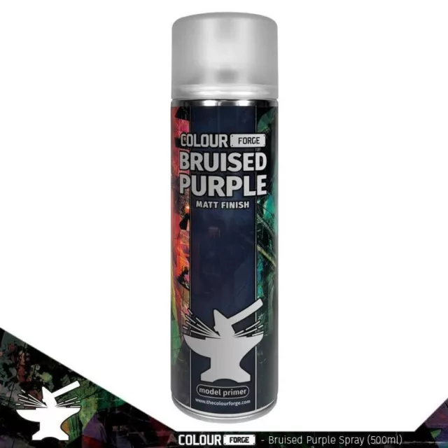 ⭐Bruised Purple | Colour Forge | Matt Spray Primer  500ML FREE POSTAGE⭐