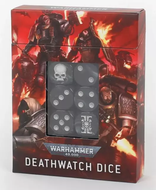 40K Deathwatch Dice Pack Inquisition Xenos Space Marines Warhammer 20x 16mm