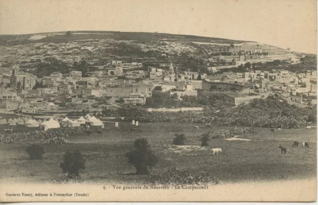 Carte Postale / Postcard / Israel / Vue Generale De Nazareth Les Campements