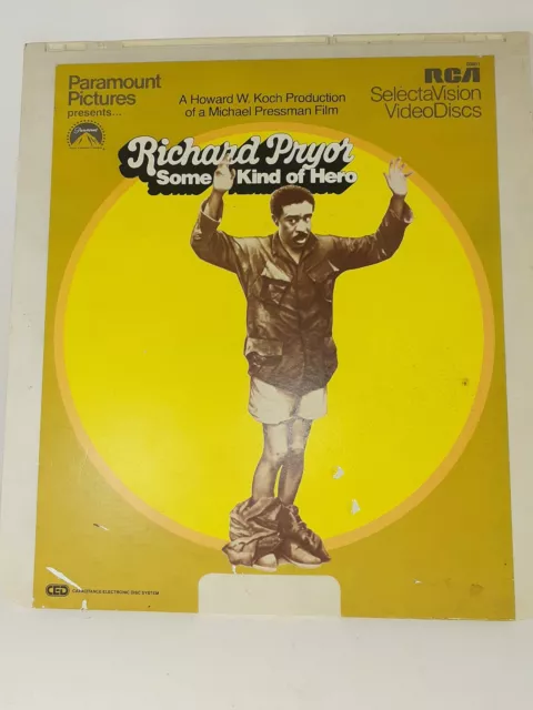 Disque vidéo Richard Pryor Some Kind Of Hero RCA Selectavision