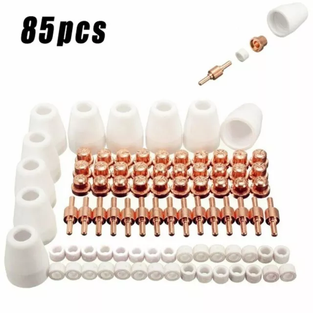 85 IN 1 Plasma Tip Nozzle Suit for CT416 CUT-40D CT416D LGK-40 CUT-4 Torch USA
