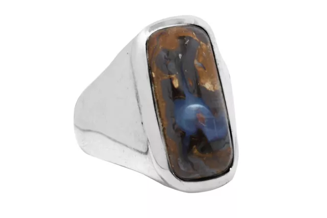 Boulder Opal Ring