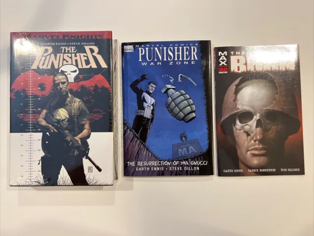 Punisher Omnibus War Zone Ma Gnucci & Born Garth Ennis Hardcover TPB Mix Marvel
