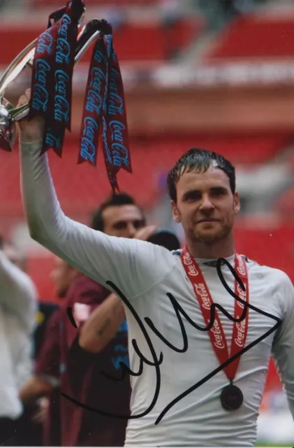 Joe Murphy Hand Signed 6X4 Photo - Football Autograph - Scunthorpe United.