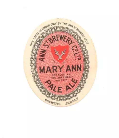 Jersey - Beer Label - Ann Street Brewery, St. Helier - Mary Ann Pale Ale