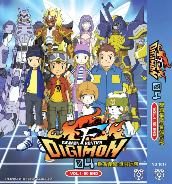 Box Dvd Anime Digimon 5 Data Squad Savers Dublado Completo