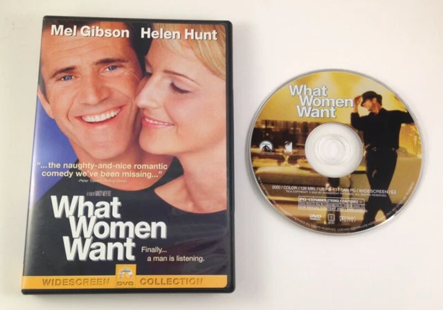 What Women Want DVD Comedy (2000) Mel Gibson Quality Guaranteed Amazing Value