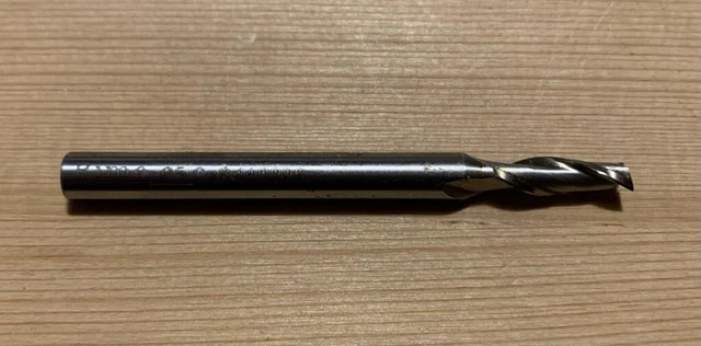 Fresa Cilindrica Per Cave A 2 Taglienti HSSCo 8% Ø5mm - Rime 140996