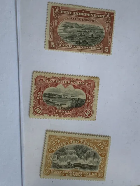 1894-1901 Timbre Congo Belge P12