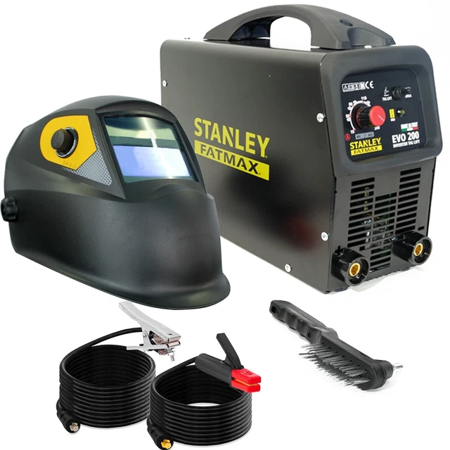 Posta per Saldatura EVO200 Stanley Fatmax Mma + Tig + Cappa Automatico 9/1