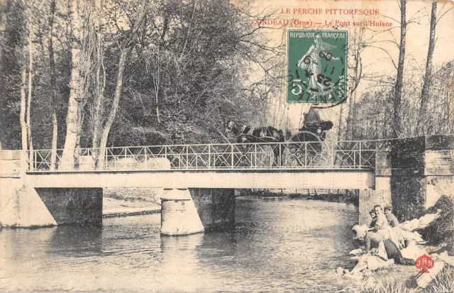 Cpa 61 Condeau Le Pont Sur L'huisne