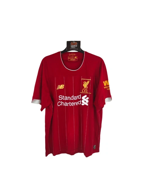 Maillot Domicile Liverpool 2019-2020 New Balance - Taille L Homme - Occasion Très Bon état