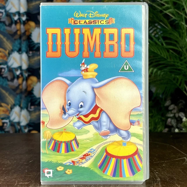 Dumbo Rko DISNEY DUMBO VHS CASSETTE Video Tape 1941 Casey Jr RKO Radio Pictures £ ...