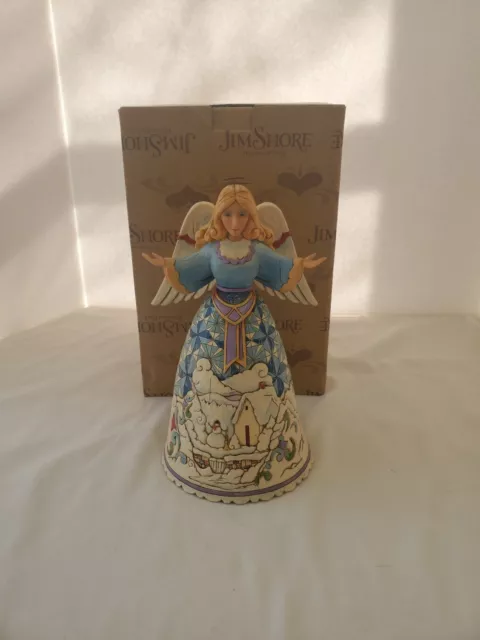 Enesco Jim Shore Collection “Winter’s Wonders” 4016085 Winter Angel Figurine