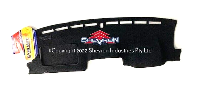 DASH MAT SUIT Ford Ranger Next Gen 6/2022 On Black Without Centre Glove
