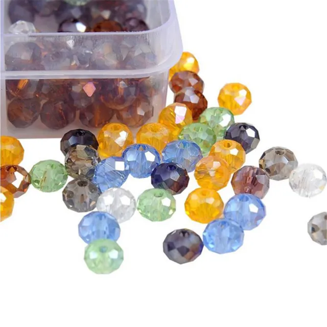 Perlen für die Schmuckherstellung beads for jewelry making 500 Stück Glas 3