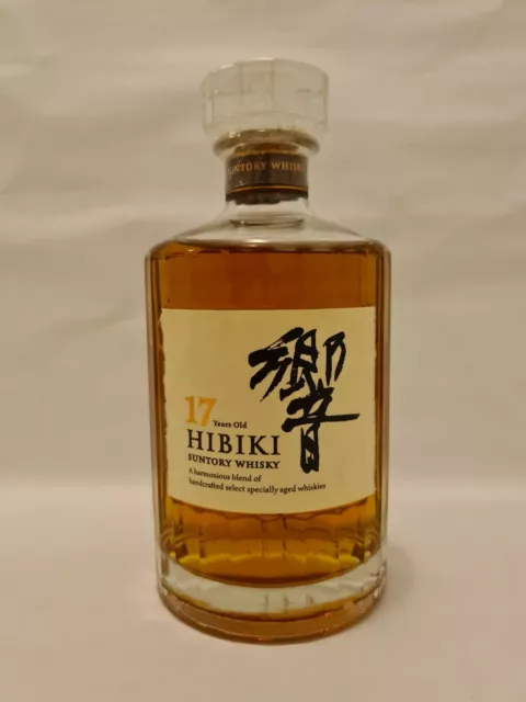 Suntory Hibiki 17 Year Old Blended Japanese Whisky 700ml (no box)