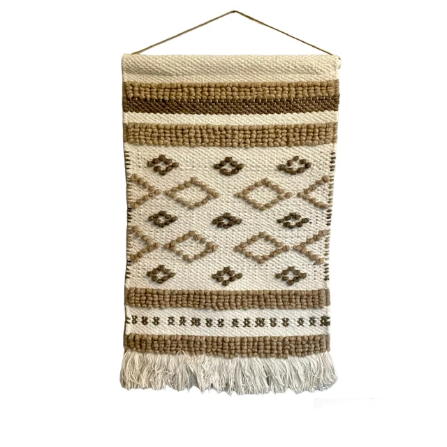 Macrame Wall Hanging Hand Woven Tapestry Curtain Bohemian Art Decor Hippie Dorm