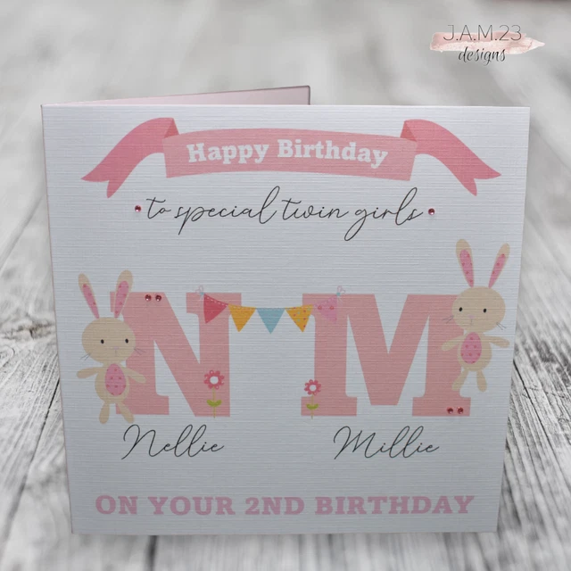 HAPPY BIRTHDAY CAKE Topper Pink Acrylic 1st 2nd 3rd 4th 5th 6th 7th 8th - View #13