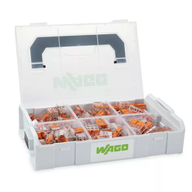 Wago  Wago 887-957 | 4mm & 6mm Compact Splicing Connector Set L-BOXX Mini 221 Se