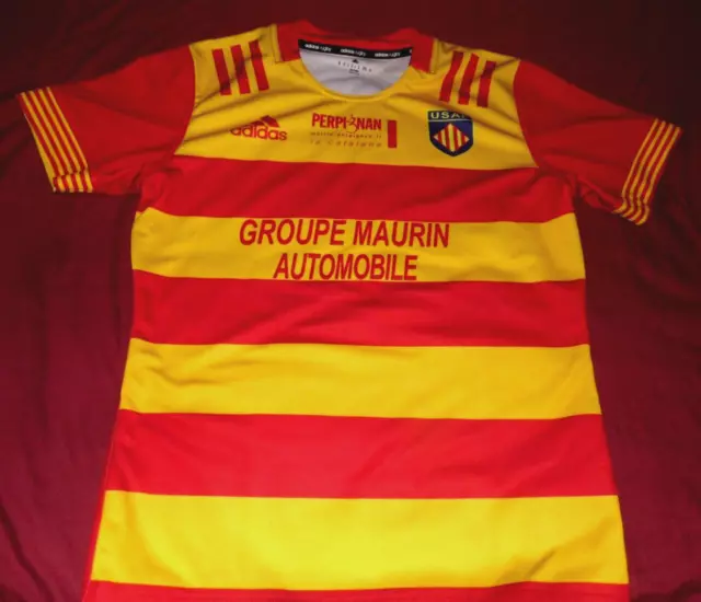 Maillot De Rugby De Perpignan USAP Saison 2019/2020 Taille XL