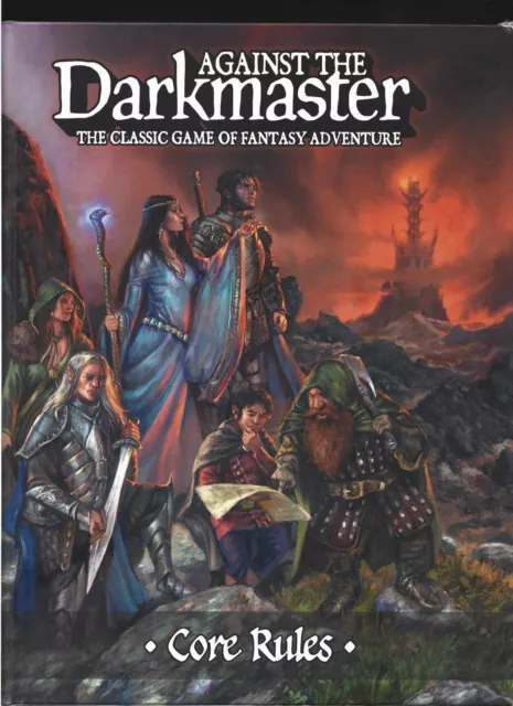 Jdr Rpg Jeu De Role / Against The Darkmaster Core Rules + Screen And Booklet