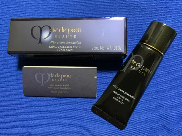 Cle de Peau Beaute Silky Cream Foundation SPF 23 U PICK O10, O20, B10, B20 25ml