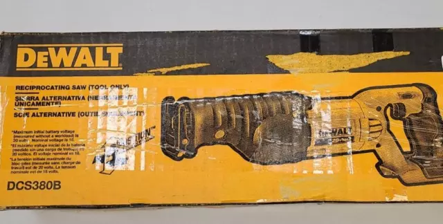 Dewalt DCS380B 20V Max Reciprocating Saw (Tool Only)