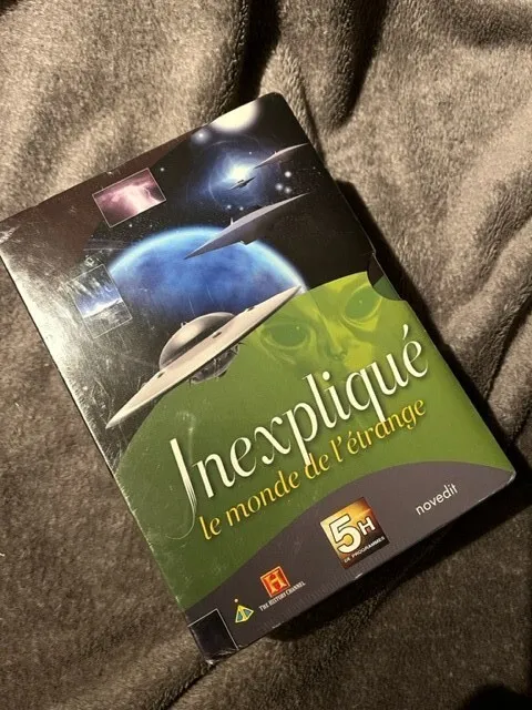 Coffret 5 DVD "INEXPLIQUÉ Le Monde De L'Étrange"  NEUF SOUS BLISTER  idée cadeau