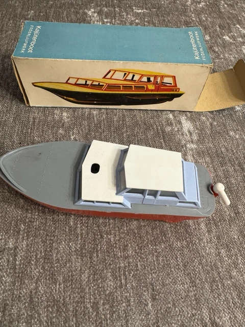 Superbe chaloupe bateau en bois vintage année 50 marque Lake Craft