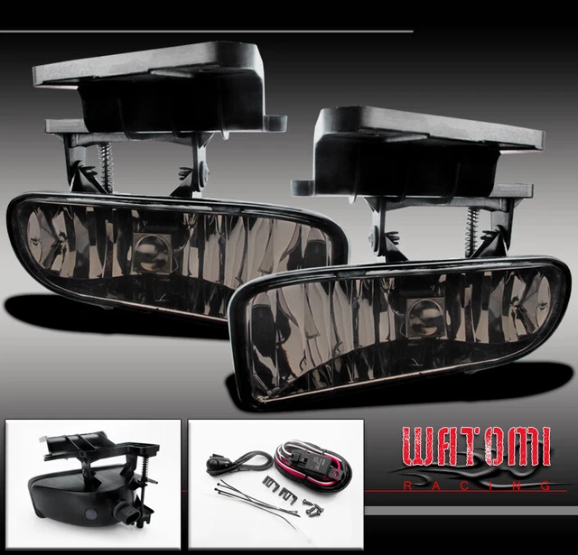 thumbnail image 2 of Smoke Fog Light Pair For 1999-2002 Chevy Silverado, 2000-06 Suburban & Tahoe - 880 Series 2 of 11