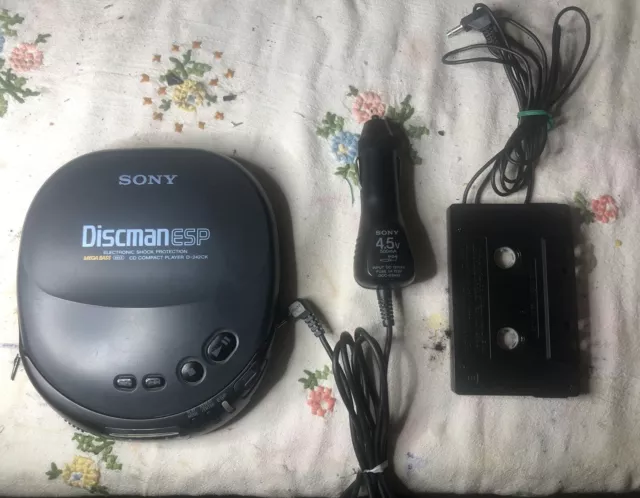 NEW Sony D-242CK Discman ESP Portable CD Player Walkman