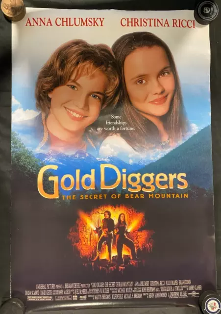 Gold Diggers The Secret Of Bear Mountain 1995 Movie Poster - Black