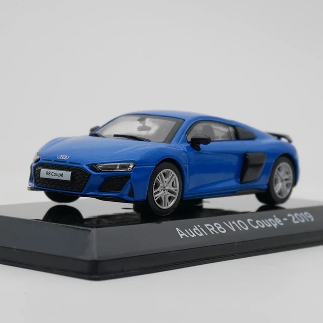 Audi 5012118431 Model Car 1:43 Miniature R8 Coupé Model, Blue