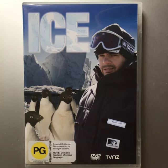 "Ice" *On All Regions Dvd* Marcus Lush. Antarctica. All 5 Episodes 112 Minutes