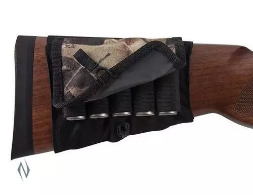 Allen Butt Stock Shotgun Holder Camo With Flap - Al2059