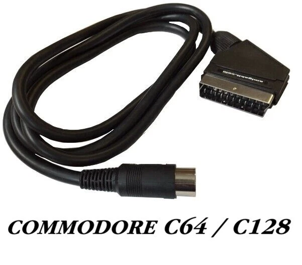 Commodore C64/C128 Cavo Universale S-Video+Composito 1,5 Metri - Foto 6