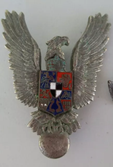 Romania Kingdom 1938 Pilot Badge Medal. Rare!!