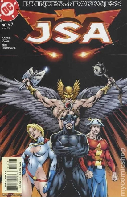JSA #47 VG 2003 Stock Image Low Grade
