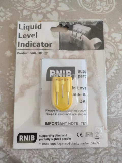 Indicatore livello liquido vibrante vibrante nuovo con scatola per ciechi (imballaggio)