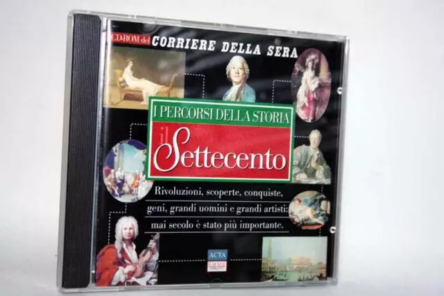 I Percorsi Della Stroia Settecento Corriere Della Sera Pc Cd Rom Acta Vbc 60166